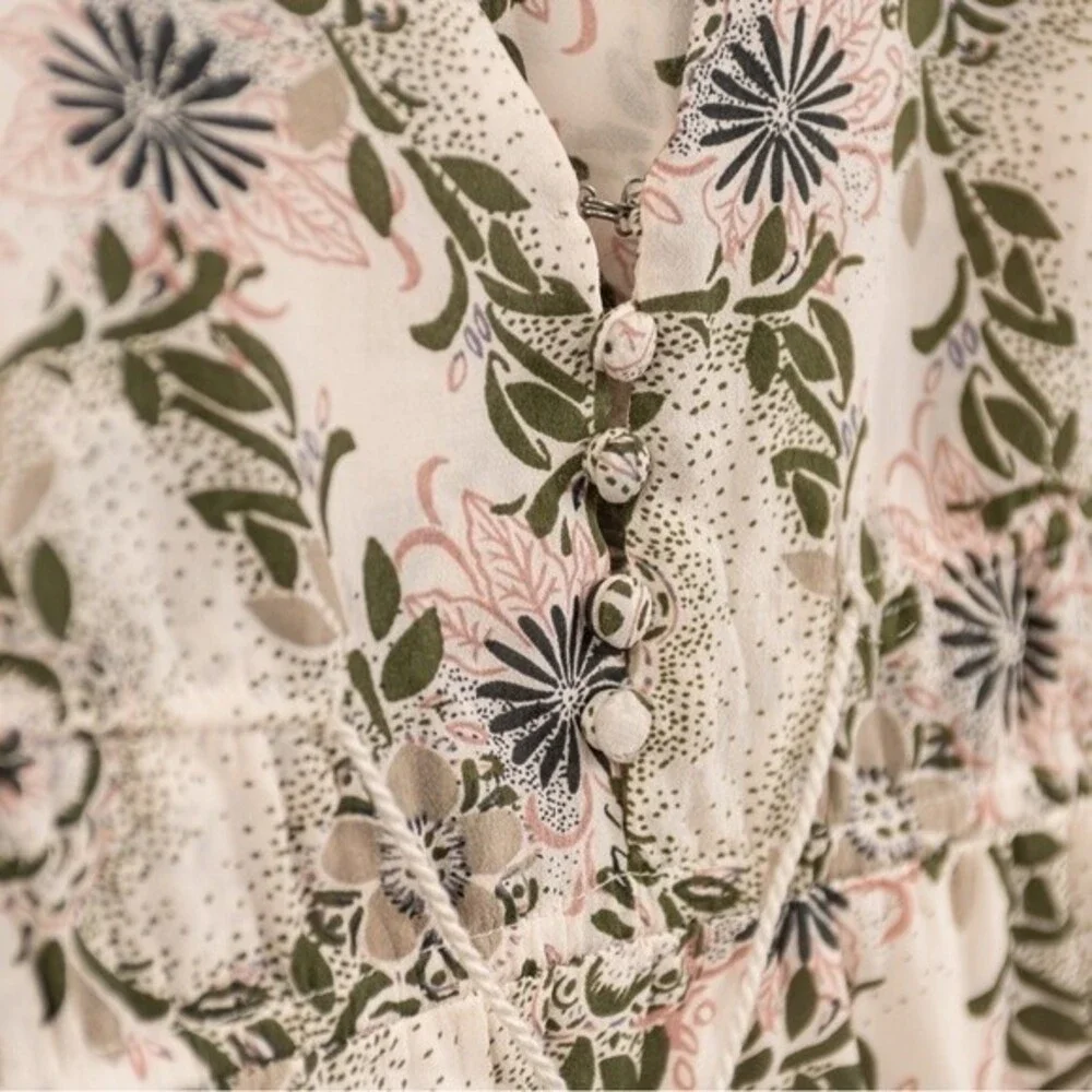 Free People Stealing Fire Tunic Dress size S